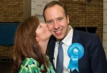 is matt hancock still married