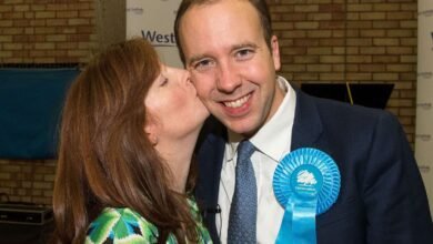 is matt hancock still married