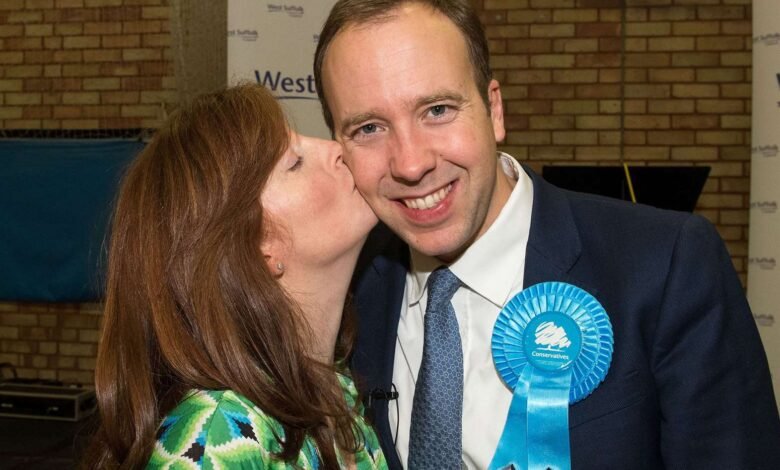 is matt hancock still married