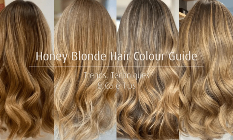honey blonde hair dye