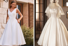 tea length wedding dress