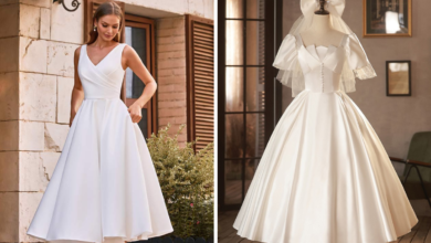 tea length wedding dress